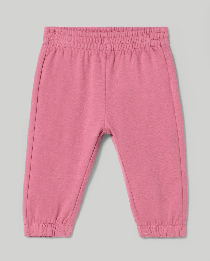 Neonata 9-36 Mesi Blukids Pantaloni E Jeans | Pantaloni In Puro Cotone French Terry Neonata