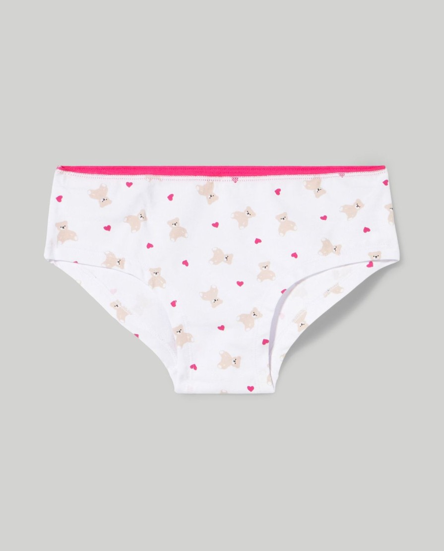 Bambini Blukids Slip E Coulotte | Pack 3 Culotte In Cotone Stretch Bambina