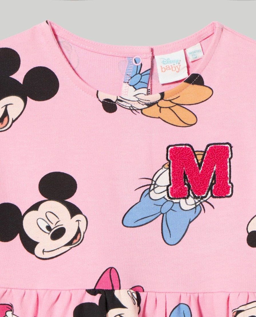 Neonata 9-36 Mesi Blukids Disney | Vestito A Balze In Puro Cotone Neonata