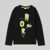 Ragazzi Blukids Magliette | T-Shirt In Puro Cotone Con Stampa Ragazzo