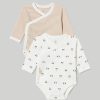 Nascita Blukids Body | Pack 2 Body In Interlock Di Puro Cotone