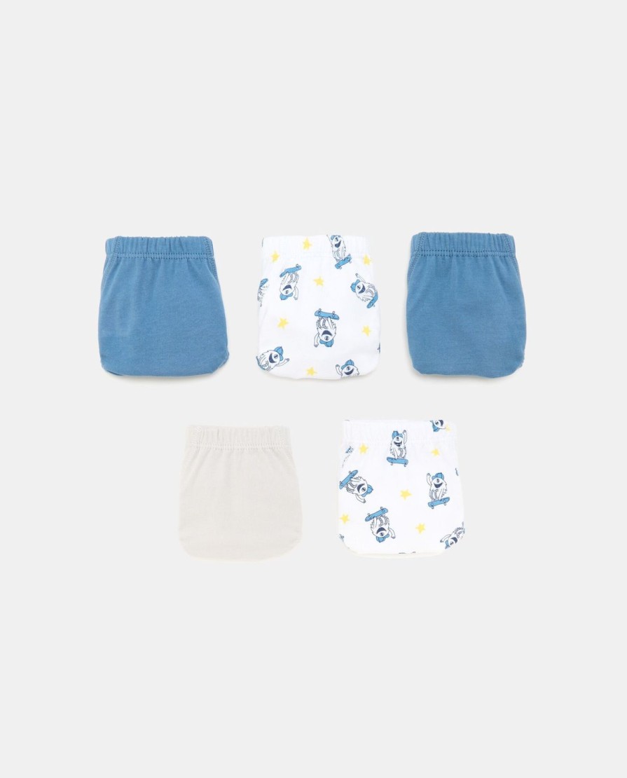 Bambini Blukids Slip E Boxer | Pack 5 Slip Bambino