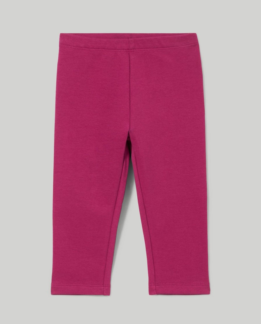 Neonata 9-36 Mesi Blukids Pantaloni E Jeans | Leggings In Felpa Di Cotone Elasticizzato Neonata