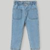 Neonata 9-36 Mesi Blukids Pantaloni E Jeans | Denim In Puro Cotone Neonata