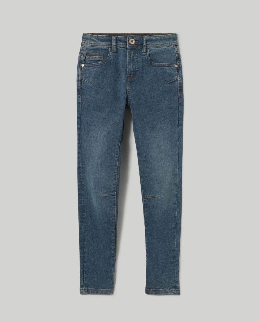 Ragazzi Blukids Jeans E Pantaloni | Denim Di Cotone Stretch Ragazzo