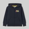 Bambini Blukids Felpe | Felpa Full Zip Con Cappuccio Bambino