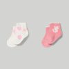 Neonata 9-36 Mesi Blukids Calze | Pack 2 Calze In Cotone Biologico Neonata