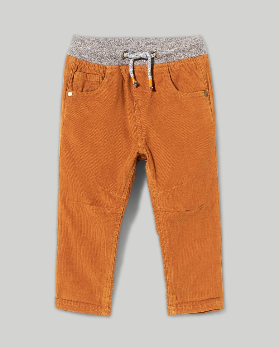 Neonato 9-36 Mesi Blukids Pantaloni E Jeans | Pantaloni In Costina Neonato