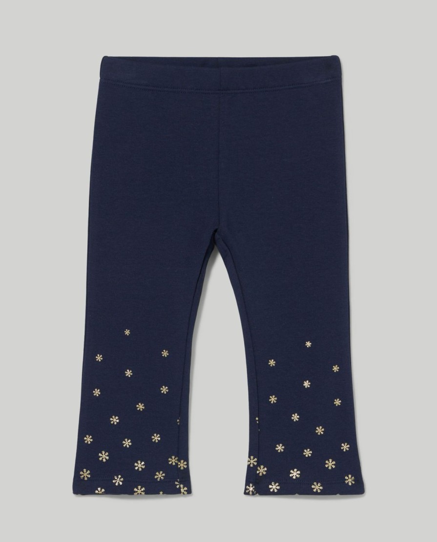 Neonata 9-36 Mesi Blukids Pantaloni E Jeans | Leggings In Cotone Stretch Neonata