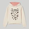 Ragazzi Blukids Felpe | Felpa Con Cappuccio E Paillettes Reversibili Ragazza