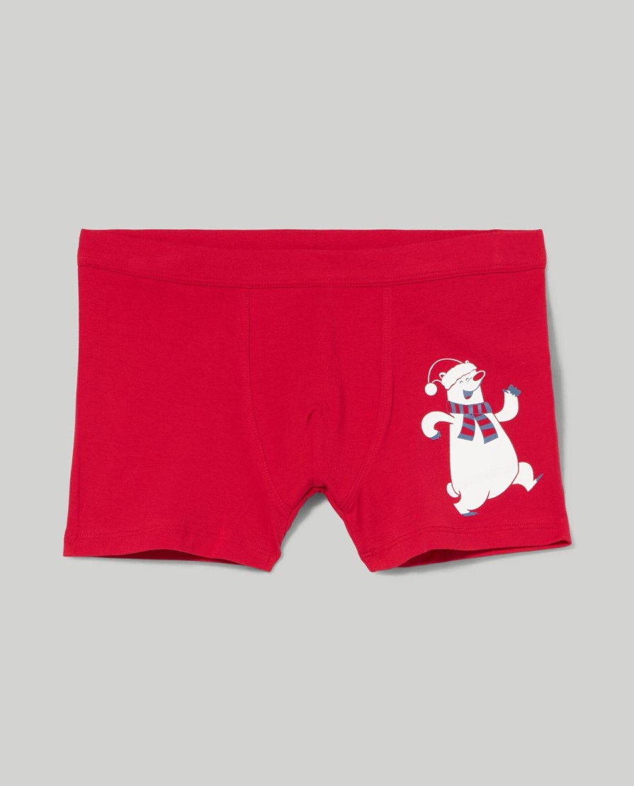 Ragazzi Blukids Slip E Boxer | Boxer In Cotone Elasticizzato Ragazzo