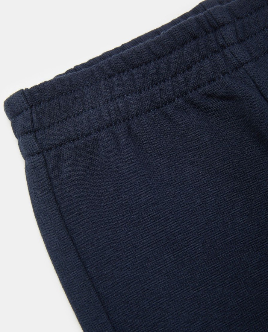 Neonato 9-36 Mesi Blukids Pantaloni E Jeans | Pantaloni In Felpa Garzata Di Puro Cotone Neonato