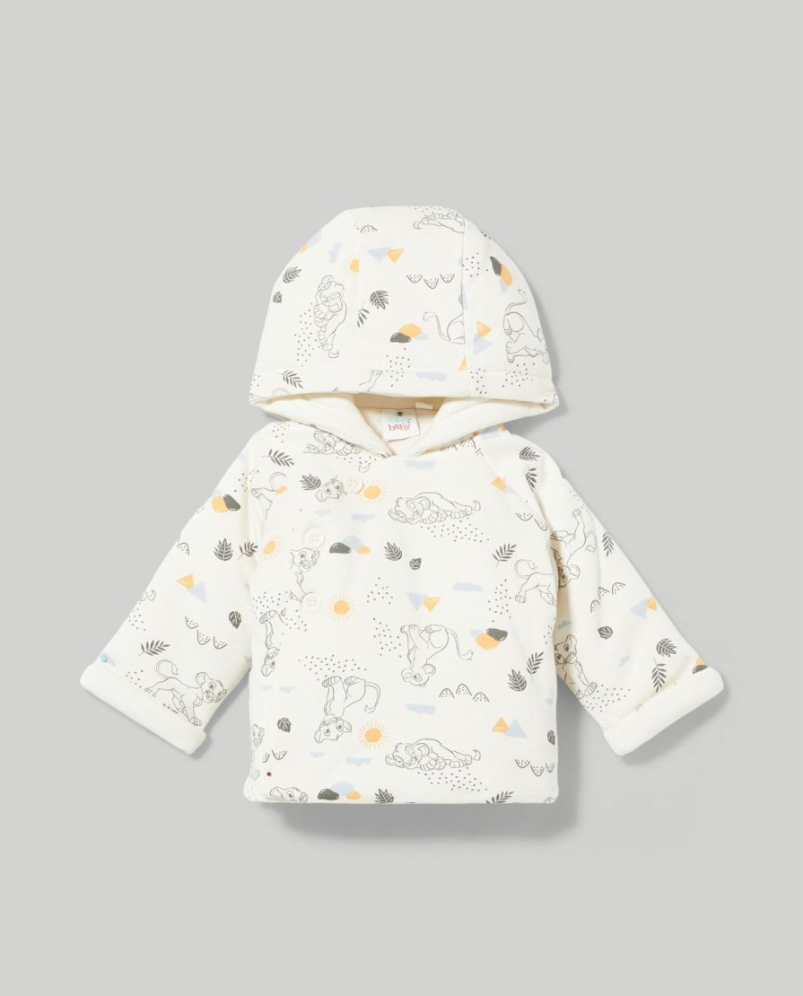 Neonato 9-36 Mesi Blukids Maglioncini | Cardigan Con Cappuccio Neonato