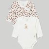 Nascita Blukids Body | Pack 2 Body In Interlock Di Puro Cotone