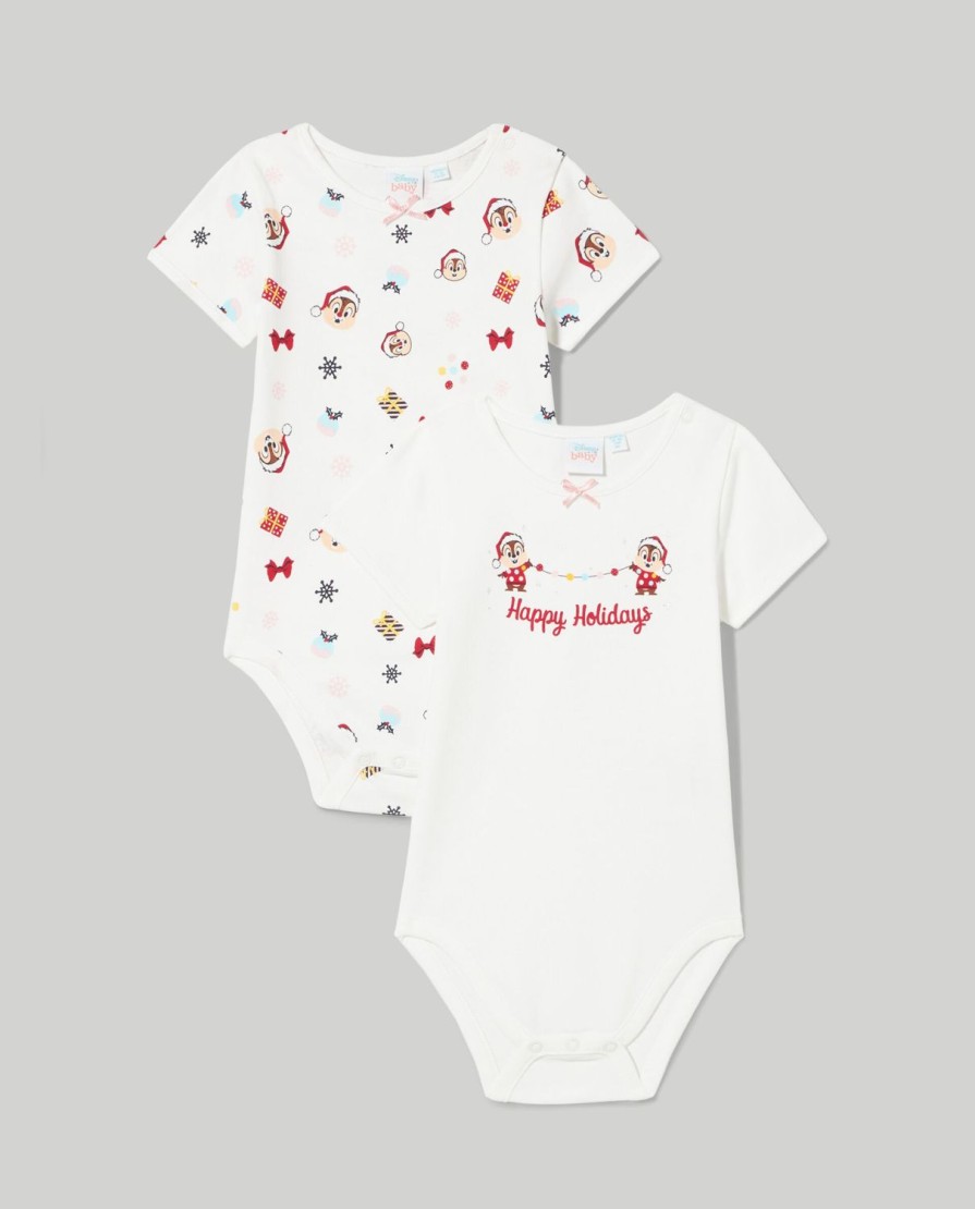 Nascita Blukids Body | Pack 2 Body In Puro Cotone Cip E Ciop Neonata