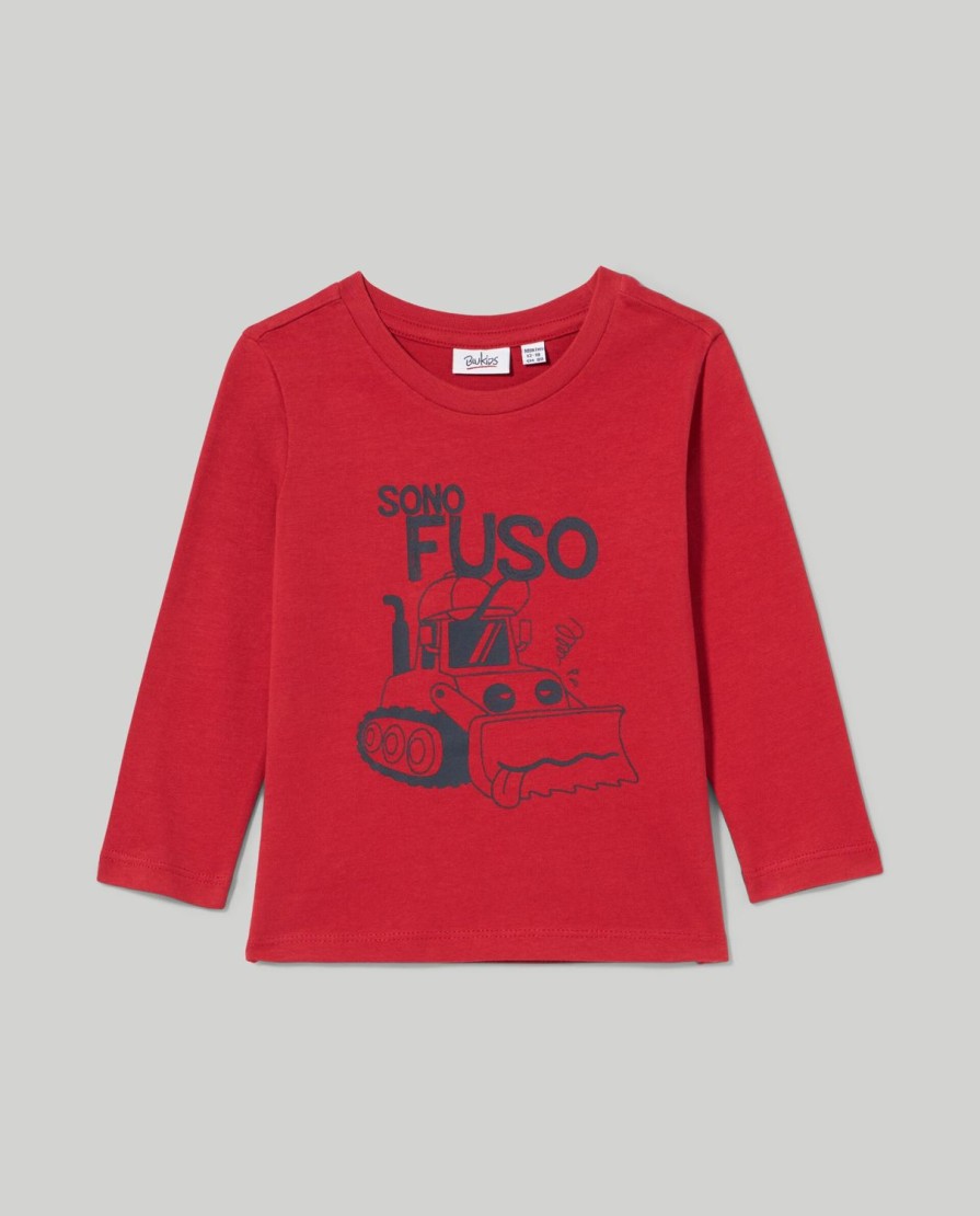 Neonato 9-36 Mesi Blukids Magliette | T-Shirt In Cotone A Maniche Lunghe Neonato