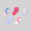 Neonata 9-36 Mesi Blukids Calze | Pack 5 Calze In Misto Cotone Neonata