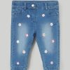 Neonata 9-36 Mesi Blukids Pantaloni E Jeans | Pantaloni In Denim Di Felpa Neonata