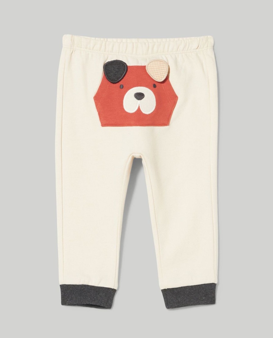 Neonato 9-36 Mesi Blukids Pantaloni E Jeans | Pantaloni In Felpa Di Cotone Neonato