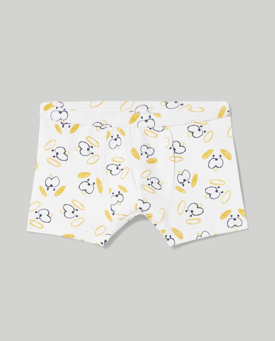 Neonato 9-36 Mesi Blukids Intimo | Pack 2 Boxer In Cotone Elasticizzato Neonato