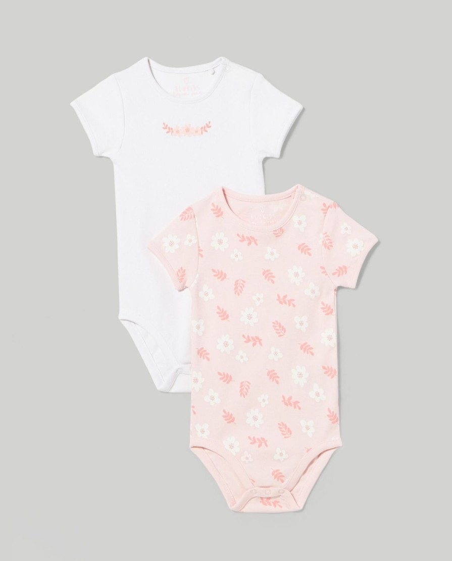 Nascita Blukids Body | Pack 2 Body In Puro Cotone Neonata