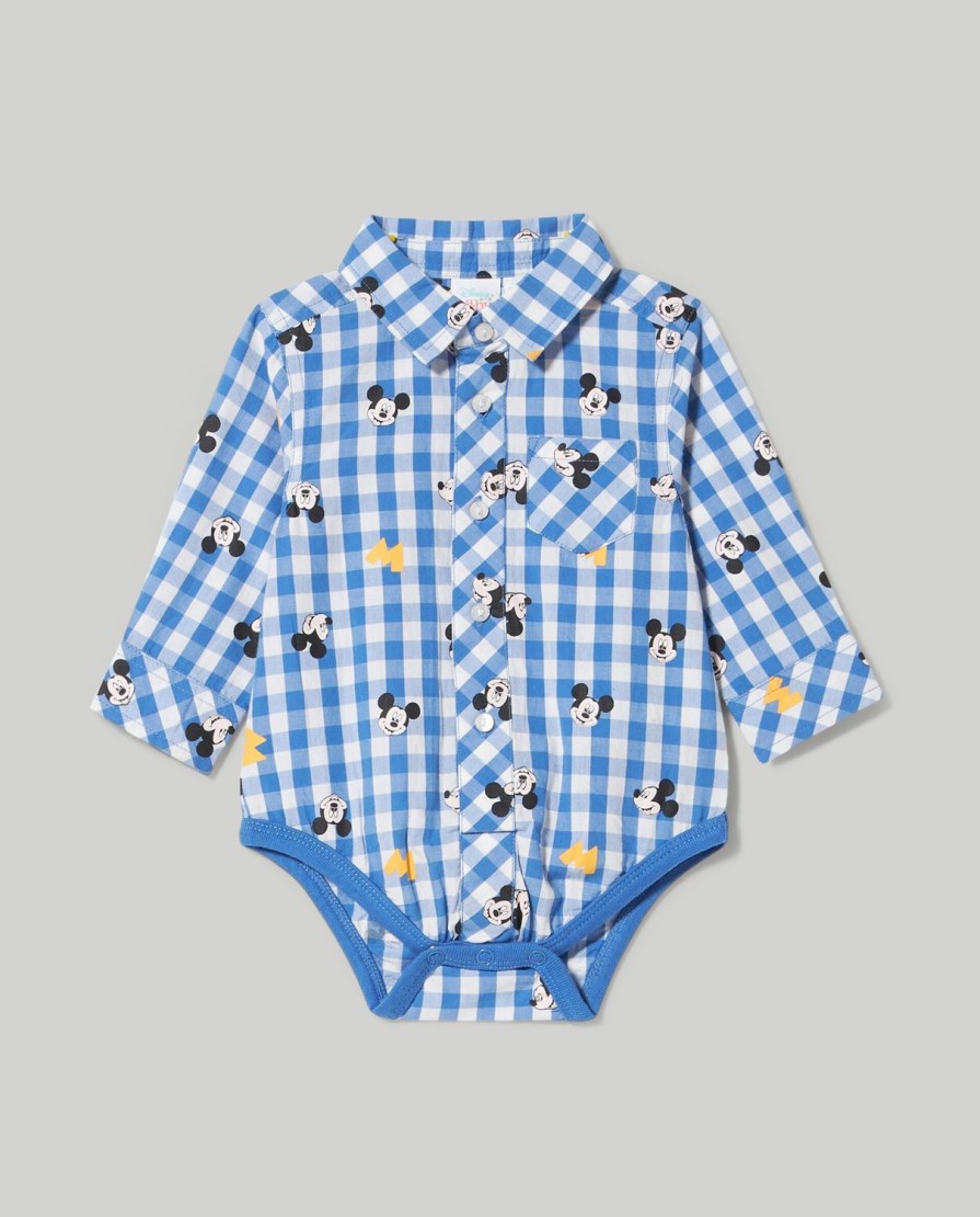 Nascita Blukids Body | Body In Cotone Popeline Neonato