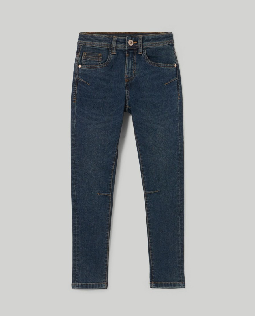 Ragazzi Blukids Jeans E Pantaloni | Denim Di Cotone Stretch Ragazzo