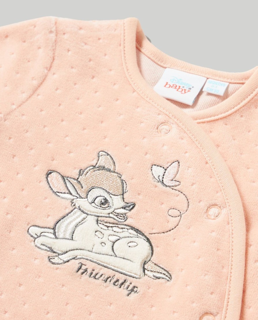 Nascita Blukids Tutine | Tutina In Ciniglia Con Ricami Neonata