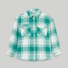 Ragazzi Blukids Camicie | Camicia In Flanella Di Puro Cotone A Quadri Ragazza