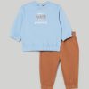 Neonato 9-36 Mesi Blukids Completini | Jogging Set In French Terry Neonato