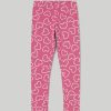 Bambini Blukids Leggings | Leggings In Felpa Di Cotone Elasticizzato Bambina