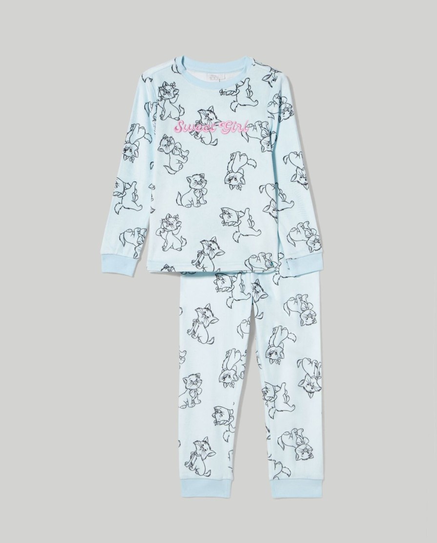 Bambini Blukids Pigiami | Pigiama In Ciniglia Bambina