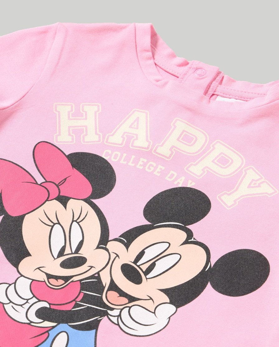 Neonata 9-36 Mesi Blukids Disney | T-Shirt A Maniche Lunghe Con Stampa Neonata