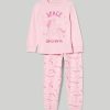 Bambini Blukids Pigiami | Set Pigiama Lungo In Puro Cotone Bambina