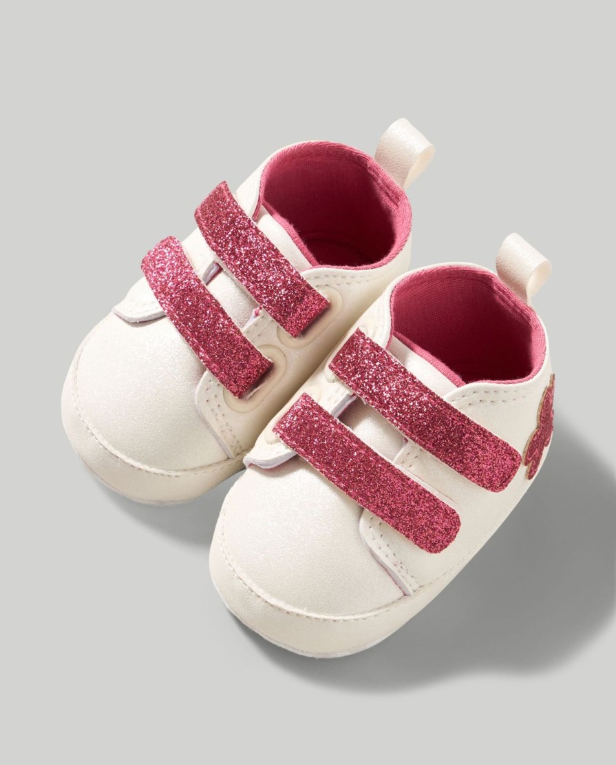 Neonata 9-36 Mesi Blukids Scarpe | Scarpine Con Glitter Neonata