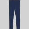 Bambini Blukids Jeans E Pantaloni | Treggings In Felpa Di Cotone Elasticizzato Bambina