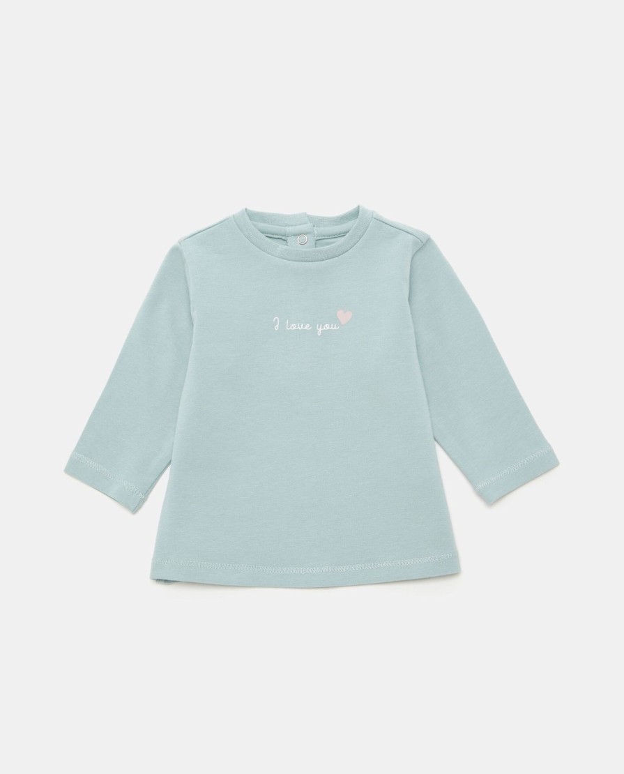 Neonata 9-36 Mesi Blukids Magliette | T-Shirt Con Stampa In Cotone Elasticizzato Neonata