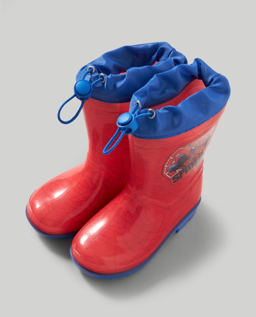 Bambini Blukids Scarpe | Stivali Anti-Pioggia Spider-Man Bambino