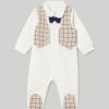 Nascita Blukids Tutine | Tutina In Ciniglia Con Gilet Neonato