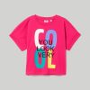 Bambini Blukids Magliette | T-Shirt In Puro Cotone Bambina