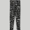 Ragazzi Blukids Jeans E Pantaloni | Leggings In Cotone Elasticizzato Stampati Ragazza