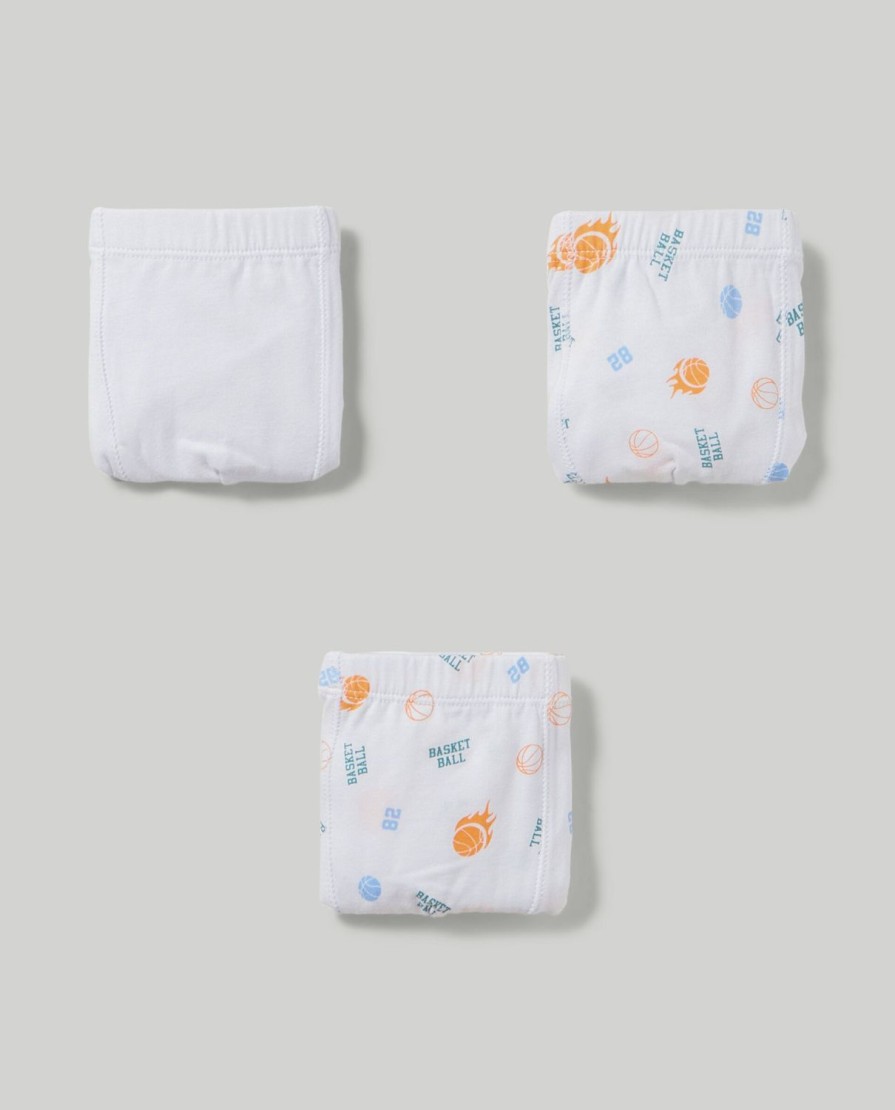 Bambini Blukids Slip E Boxer | Pack 3 Boxer In Cotone Elasticizzato Bambino