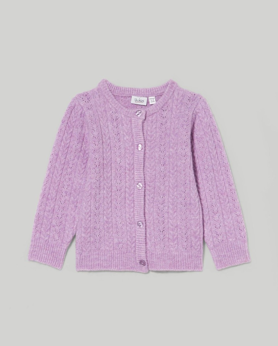 Neonata 9-36 Mesi Blukids Maglioncini | Cardigan Tricot Misto Lana Neonata