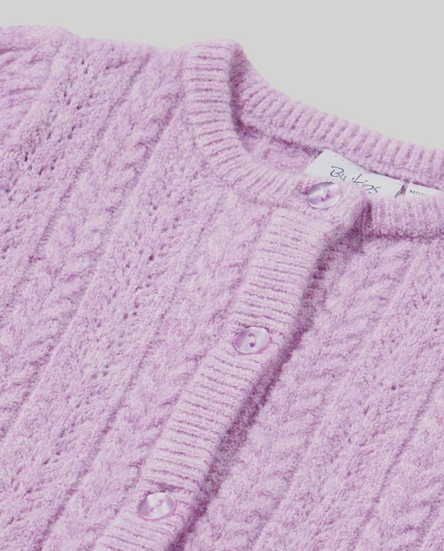 Neonata 9-36 Mesi Blukids Maglioncini | Cardigan Tricot Misto Lana Neonata