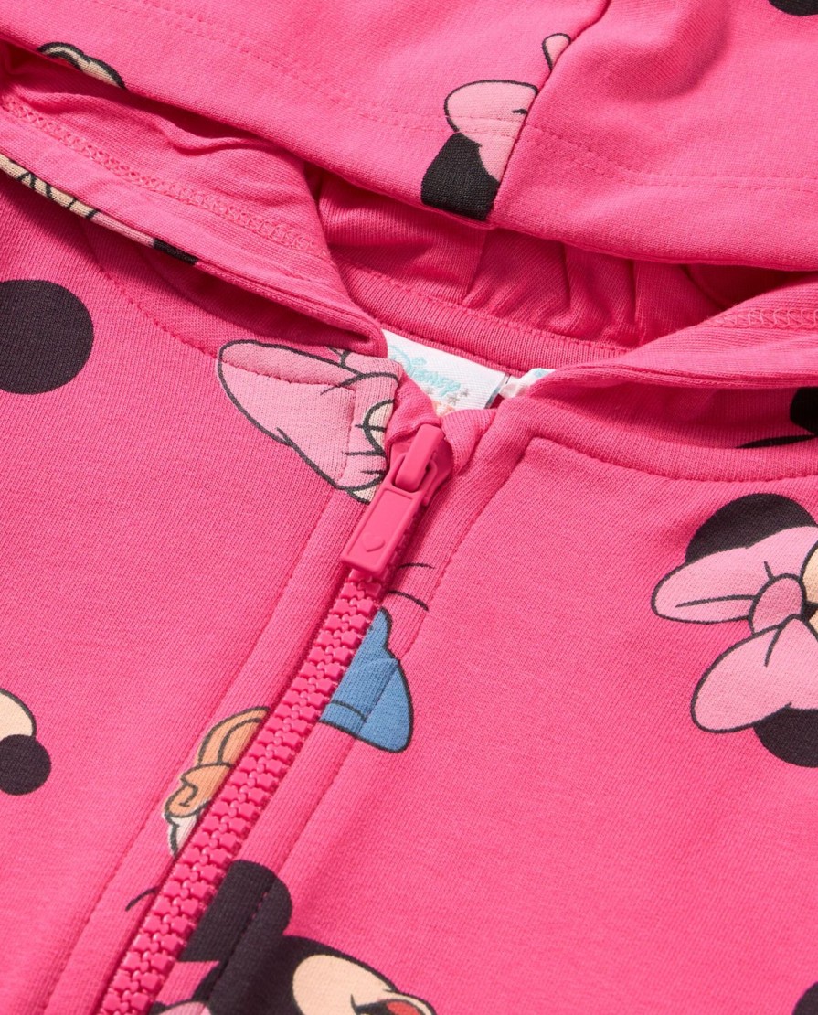 Neonata 9-36 Mesi Blukids Disney | Felpa Full Zip Con Cappuccio Neonata