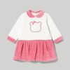 Neonata 9-36 Mesi Blukids Vestitini | Vestito In Ciniglia Neonata