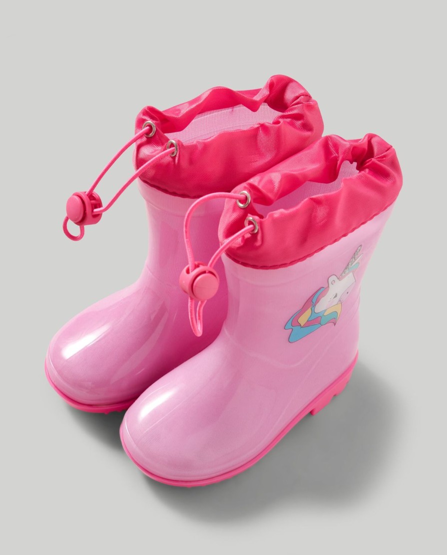 Bambini Blukids Scarpe | Stivali Anti-Pioggia Unicorno Bambina