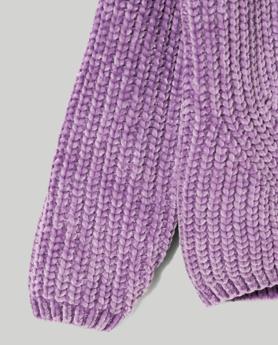 Bambini Blukids Maglioni | Tricot In Ciniglia Bambina