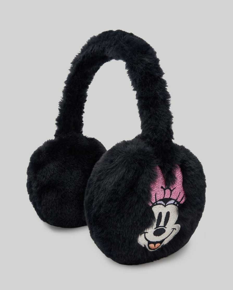 Bambini Blukids Accessori | Paraorecchie Minnie In Finta Pelliccia