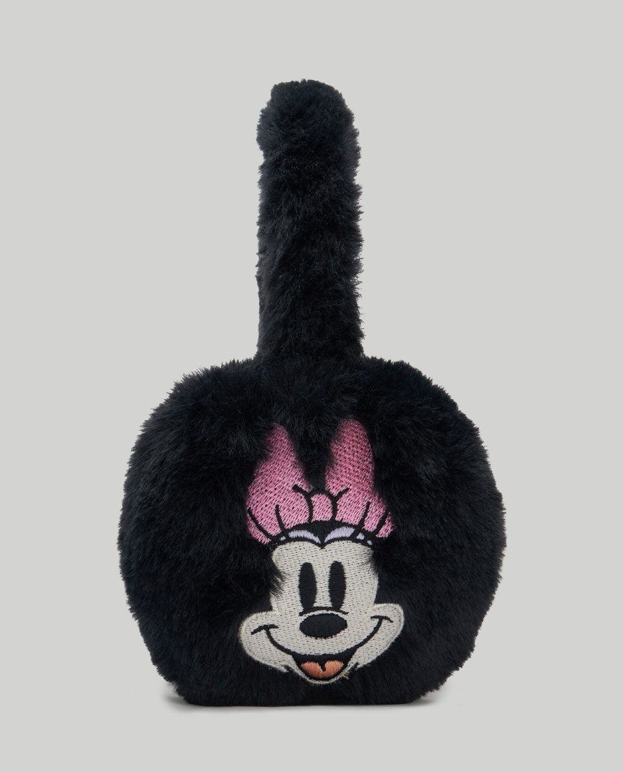 Bambini Blukids Accessori | Paraorecchie Minnie In Finta Pelliccia